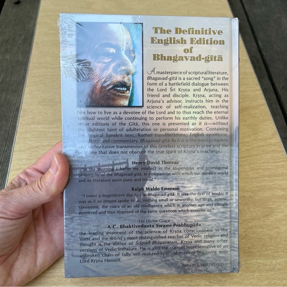 Bhagavad-Gita As It Is Hardcover By A.C. Bhaktivedanta Swami Prabhupada - Picture 2 of 6